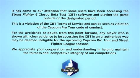 sf6 crack status|Capcom Crack Down on SF6 Beta Crack Players.